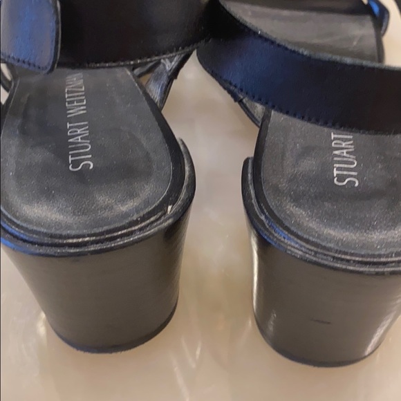 Stuart Weitzman black sandals - Picture 3 of 4